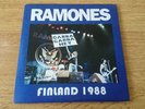 ramones  -  live  in finland 88 -  7' -  clear  vinyl