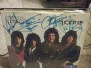 Kiss lick it up lp signed by eric carr paul stanley gene simmons vinnie vincent