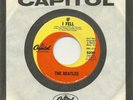 The BEATLES   IF I FELL b/w AND I LOVE HER   song titles printed in 2 lines, NM