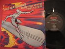 JOE SATRIANI SURFING WITH THE ALIEN 1ST PRESS HYPE STICKER VINYL LP 1987 NMINT
