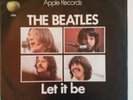 The Beatles 45 let it be and you know my name w/ picture sleeve