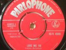 THE BEATLES LOVE ME DO 1962 PARLOPHONE 1N 1ST PRESS TYPE 2 7” SINGLE PT TAX CODE