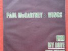 PAUL McCARTNEY&WINGS-MY LOVE RARE YUGOSLAVIAN 7'' 1973 UNIQUE COVER EX/EX