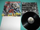 IRON MAIDEN LP Number Of The Beast w/Poster, OBI Complete Japan EMS-91034 Mint
