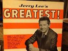 JERRY LEE LEWIS - Jerry Lee's Greatest - Original Sun SLP 1265 VG++
