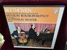 MSTISLAV ROSTROPOVICH RICHTER BEETHOVEN CELLO SONATAS PHILIPS 835182/83 AY 2LP