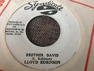 Lloyd Robinson Brother David Rare Original Jamaican 7