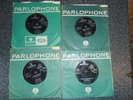 The Beatles 4 off Singles in Original Parlophone sleeves in good condition