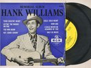 HANK WILLIAMS on MGM [X202] —MEMORIAL ALBUM— country 2x45 EP | VG++