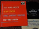 Clifford Curzon: Grieg Piano Concerto (Decca SXL 2173 WBg ED1 UK LP) EX Audio