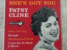 Country E.P. Patsy Cline Picture sleeve She's Got You, DECCA Excellent condition