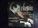 CHOPIN SONATAS N°2 & 3 OP.35/58 ALEXANDER UNINSKY PIANO PHILIPS MINIGROOVE HOLL