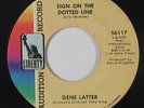 Northern Soul 45 - Gene Latter - Sign On The Dotted Line - Liberty - mp3
