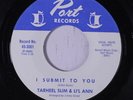 TARHEEL SLIM & LI'L ANN: I Submit To You / Close To You 45 (duet Deep Soul Beat