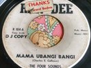 Wild R&B Doo Wop Exotica DJ 45 The Four Sounds Mama Ubangi Bangi RANDEE HEAR