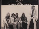 YES: Music / An Evening With Jon Anderson LP (promo only, interviews & music)