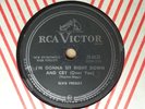 1956 Rock 78 rpm ELVIS PRESLEY I’m Gonna Sit Right Down & Cry  RCA VICTOR Canada