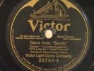 Victor Light Opera Co on 78 rpm Victor 35769: Gems from Sunny/Cocoanuts V