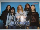 BOLT THROWER original 1992 POSTER  Axegrinder PROPHECY OF DOOM Pestilence AMEBIX