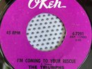 Northern Soul 45 The Triumphs-I'm Coming To Your Rescue -OKEH 2nd Issue