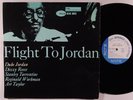 DUKE JORDAN Flight To Jordan LP on Blue Note VG++ france