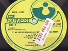 KEVIN AYERS Yes We Have No Mananas EX+/EX++ Rare UK Factory Sample LP 1976 Inner