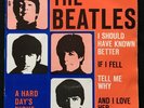 The Beatles: EP: A Hard Day's night. Danish issue VG+