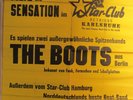 THE BOOTS POSTER Star-Club Karlsruhe THE GIANTS BEAT