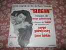 EP 45T BO BANDE ORIGINALE DU FILM SLOGAN P GRIMBLAT SERGE GAINSBOURG JANE BIRKIN