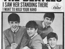 THE BEATLES   I Want To Hold Your Hand PICTURE SLEEVE & 45 West Coast Tab VG++