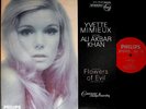 YVETTE MIMIEUX ALI AKBAR KHAN Flowers of Evil japan LP sarod spoken psych drone