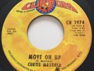 SOUL FUNK Curtis Mayfield MOVE ON UP Curtom 45 rare KILLER