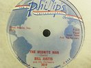 BILL JUSTIS THE SPINNERS The Midnite Man/Raunchy PHILLIPS INTERNATIONAL EE+/EE-