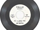Rare BEATLES 1964 Tollie T-9008 'PS I Love You/Love Me Do' NM Vinyl 45rpm