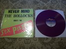 LP by THE SEX PISTOLS - never mind the bollocks...V2086 / purple vinyl.