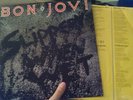 Bon Jovi Slippery When Wet LP Mercury Polygram Yellow Sleeve Excellent