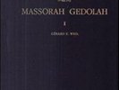 Massorah Gedolah. Iuxta codicem Leningradensem B 19a. Vol. 1 - Weil Gérard E.