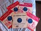 5 x ELVIS HMV 78'S with sleeves 'Heartbreak', 'Blue Moon', 'Love Me Tender' etc