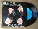 THE BEATLES rare EP Vinyl single Spain 1966,Drive My Car,Light Blue,DSOE 16.689