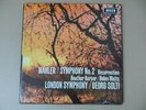 Decca SET 325-6 WBg ED1 / ED2 Mahler Symphony No.2 Solti UK 2LP box set