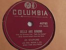 Jo Stafford - 78rpm single 10-inch – Columbia #40782 Bells Are Ringing