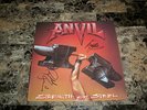 Anvil Signed Vinyl LP Record Strength Of Steel Photo COA Lips & Robb Heavy Metal