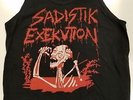 SADISTIK EXEKUTION tank top T size M, one-off design (blasphemy, sarcofago)
