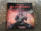 Record Album LP THIN LIZZY - LIVE AND DANGEROUS 2-LP Set WB 3213 1978 EX
