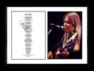 VERY HOT - JONI MITCHELL - MUSIC LEGEND - ORIGINAL HAND SIGNED AUTOGRAPH