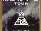 FALL OUT BOY  2018 MÜNCHEN  - orig.Concert Poster -- Konzert Plakat  A1 NEU