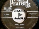 Reverend Julius Cheeks  Holy Wine / Tomorrow's Sun PEACOCK 1962 gospel 45  HEAR