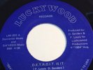 LUCKYWOOD   Modern Soul Boogie 45. D.E.T.R.O.I.T Is It. MP3
