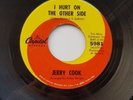 Rare Northern Soul 45 Jerry Cook I Hurt On The Other Side Capitol re-issue press