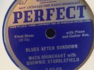 MACK RHINEHART BROWNIE STUBBLEFIELD MELOTONE 70755 BLUES 78 RPM V+/E-